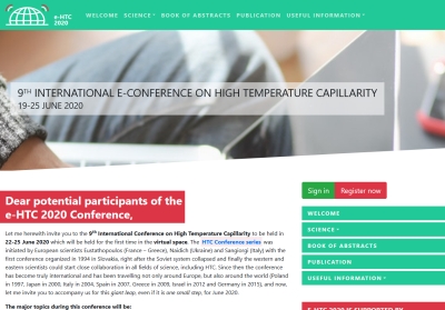 9th International e-Conference on High Temperature Capillarity
